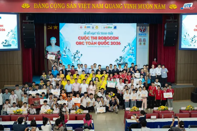 HCM-UTE đăng cai tổ chức Vòng chung kết toàn quốc cuộc thi Robocon ORC 2026