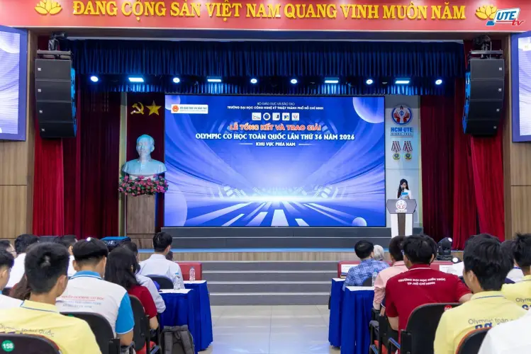 HCM-UTE đạt nhiều giải thưởng tại Olympic Cơ học toàn quốc lần thứ 36 khu vực phía Nam
