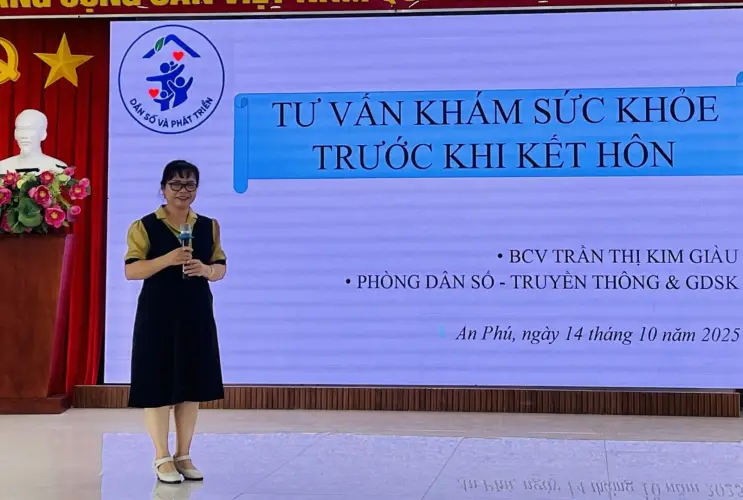 Phường An Phú Tổ Chức Tư Vấn Chuyên Đề Chăm Sóc Sức Khỏe Sinh Sản Và Sàng Lọc Trước Sinh
