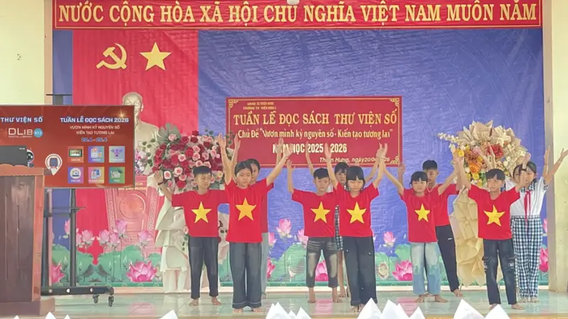 Bùng nổ Tuần lễ Đọc sách: Hàng triệu học sinh “đổ bộ” Thư viện số DLib K12