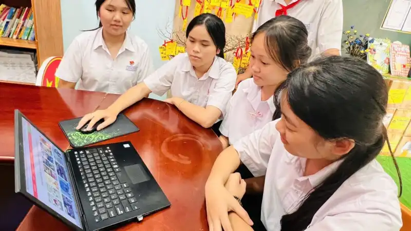 Hưởng Ứng Ngày Văn Hóa Đọc 21/4: Thư Viện Số Xã Bình Giã – Người Bạn Đồng Hành Của Giới Trẻ Thời Đại Số