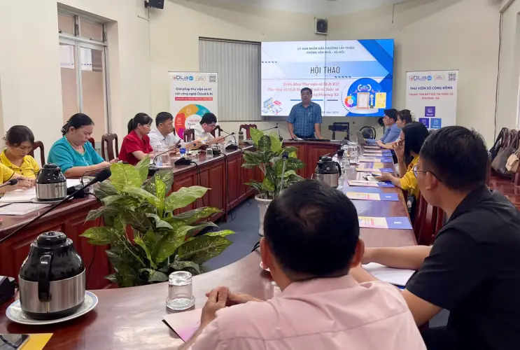 Hội Thảo Triển Khai Thư Viện Số DLib K12 và DLib Hub – Bước Tiến Mới Trong Chuyển Đổi Số Phường Lái Thiêu