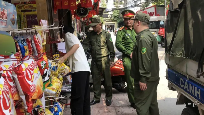 Phường Giảng Võ Triển Khai Đồng Bộ Giải Pháp, Nâng Cao Hiệu Quả Quản Lý Trật Tự Đô Thị