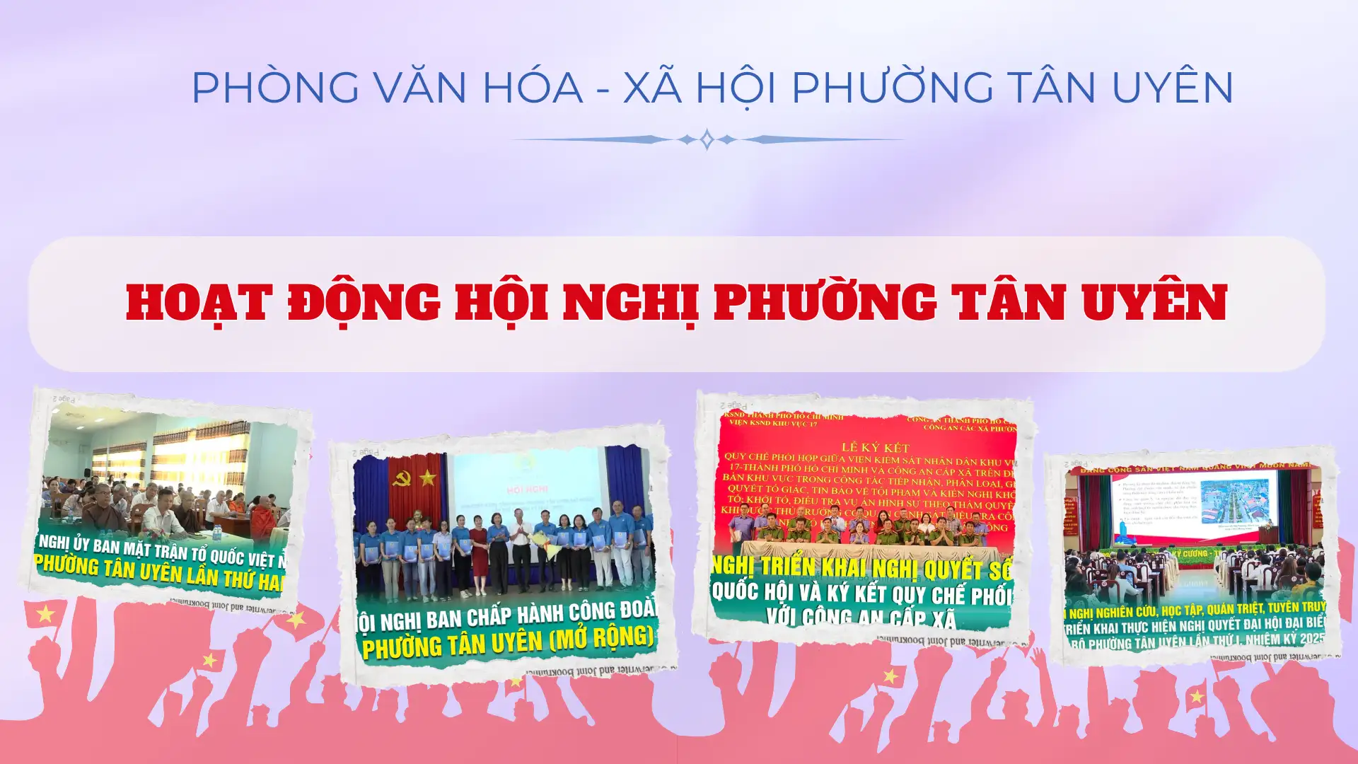 Hoạt động Hội nghị phường Tân Uyên