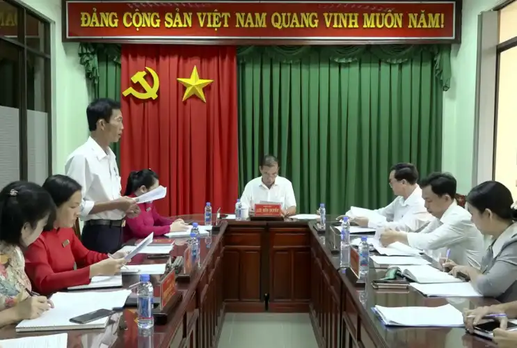 Đảng ủy phường Tân Uyên chuẩn bị chu đáo cho Hội nghị tuyên dương điển hình “Dân vận khéo”