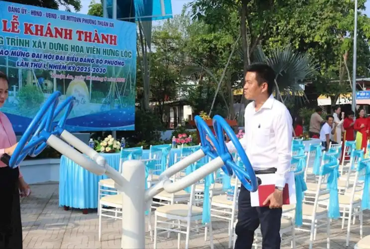 Phường Thuận An Khánh Thành Công Trình Xanh Chào Mừng Đại Hội Đảng Bộ