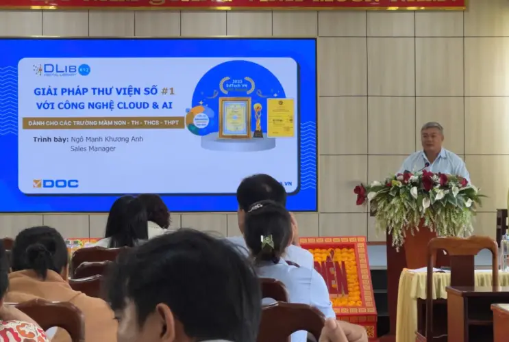 Phường Thuận An Tổ Chức Hội Thảo Triển Khai Thư Viện Số DLib K12 Và DLib Hub