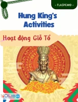 Hung King's Activities - Hoạt Động Giỗ Tổ