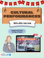 Cultural Performances - Biểu diễn văn hoá