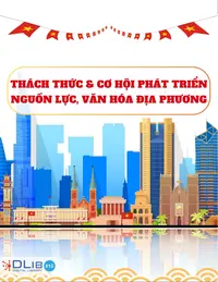Thách Thức Và Cơ Hội Phát Triển Nguồn Lực, Văn Hóa Địa Phương