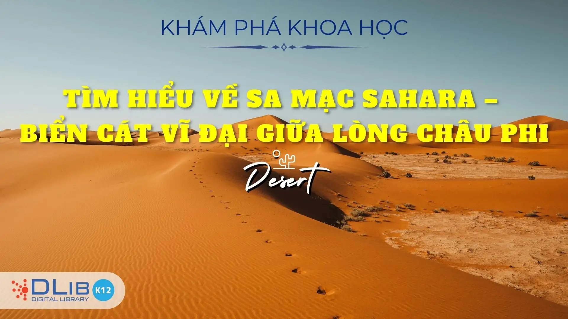 Tìm hiểu về Sa mạc Sahara – Biển cát vĩ đại giữa lòng châu Phi