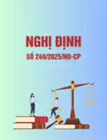 Nghị định số 249/2025/NĐ-CP