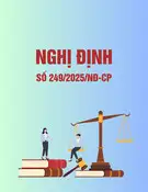 Nghị định số 249/2025/NĐ-CP