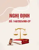 Nghị định số 148/2024/NĐ-CP