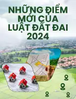 Những điểm mới của Luật Đất đai 2024