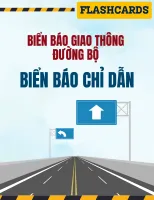 Các biển báo chỉ dẫn trong giao thông đường bộ