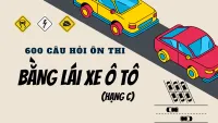 600 câu hỏi ôn thi bằng lái xe ô tô hạng C năm 2025 kèm đáp án đầy đủ