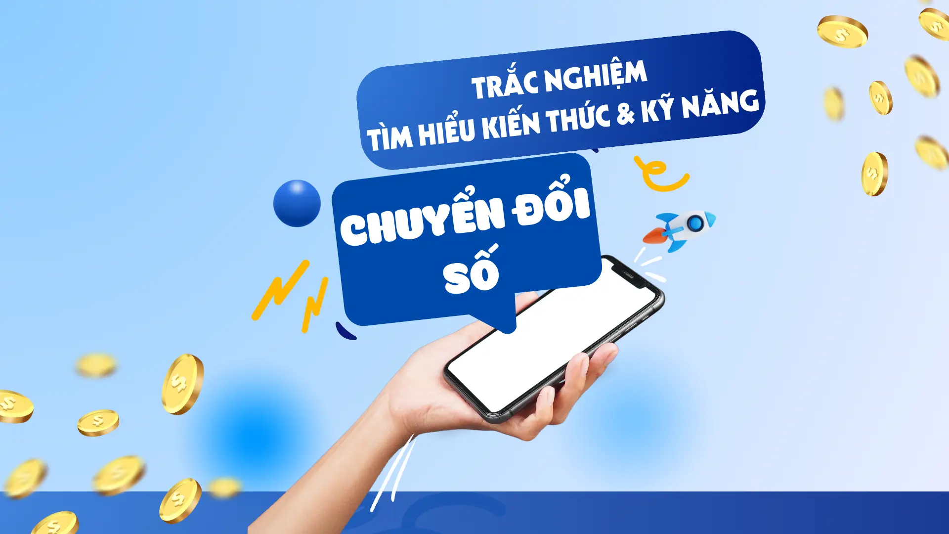 Bộ câu hỏi trắc nghiệm Tìm hiểu kiến thức, kỹ năng về chuyển đổi số có đáp án