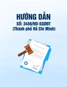 Hướng dẫn số 3456/HD-SGDĐT (Thành phố Hồ Chí Minh)