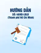 Hướng dẫn số 49/HD-LĐLĐ (Thành phố Hồ Chí Minh)