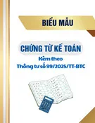 Mẫu Bảng kiểm kê quỹ dùng cho VND (Kèm theo Thông tư 99/2025/TT-BTC)