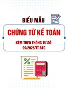 Mẫu Bảng thanh toán tiền lương (Kèm theo Thông tư 99/2025/TT-BTC)