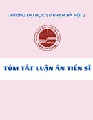 Tóm tắt luận án Tiến sĩ: Kỹ năng thực thi nghiệp vụ hành chính của cán bộ văn phòng cấp xã/phường