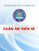 Luận án Tiến sĩ: Nghiên cứu mức độ chuyển đổi số trong các doanh nghiệp vừa và nhỏ trên địa bàn thành phố Hà Nội và hàm ý chính sách cho quản lý