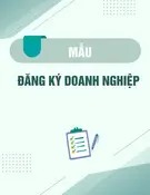 Mẫu Giấy xác nhận về việc thay đổi nội dung đăng ký doanh nghiệp