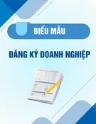 Mẫu Giấy thông báo về việc giải thể doanh nghiệp