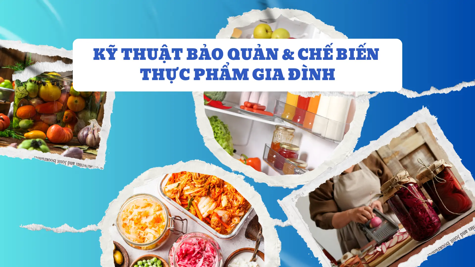 Kỹ Thuật Bảo Quản & Chế Biến Thực Phẩm Gia Đình