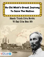 Ho Chi Minh’s Great Journey to Save the Nation - Hành Trình Cứu Nước Vĩ Đại Của Bác Hồ