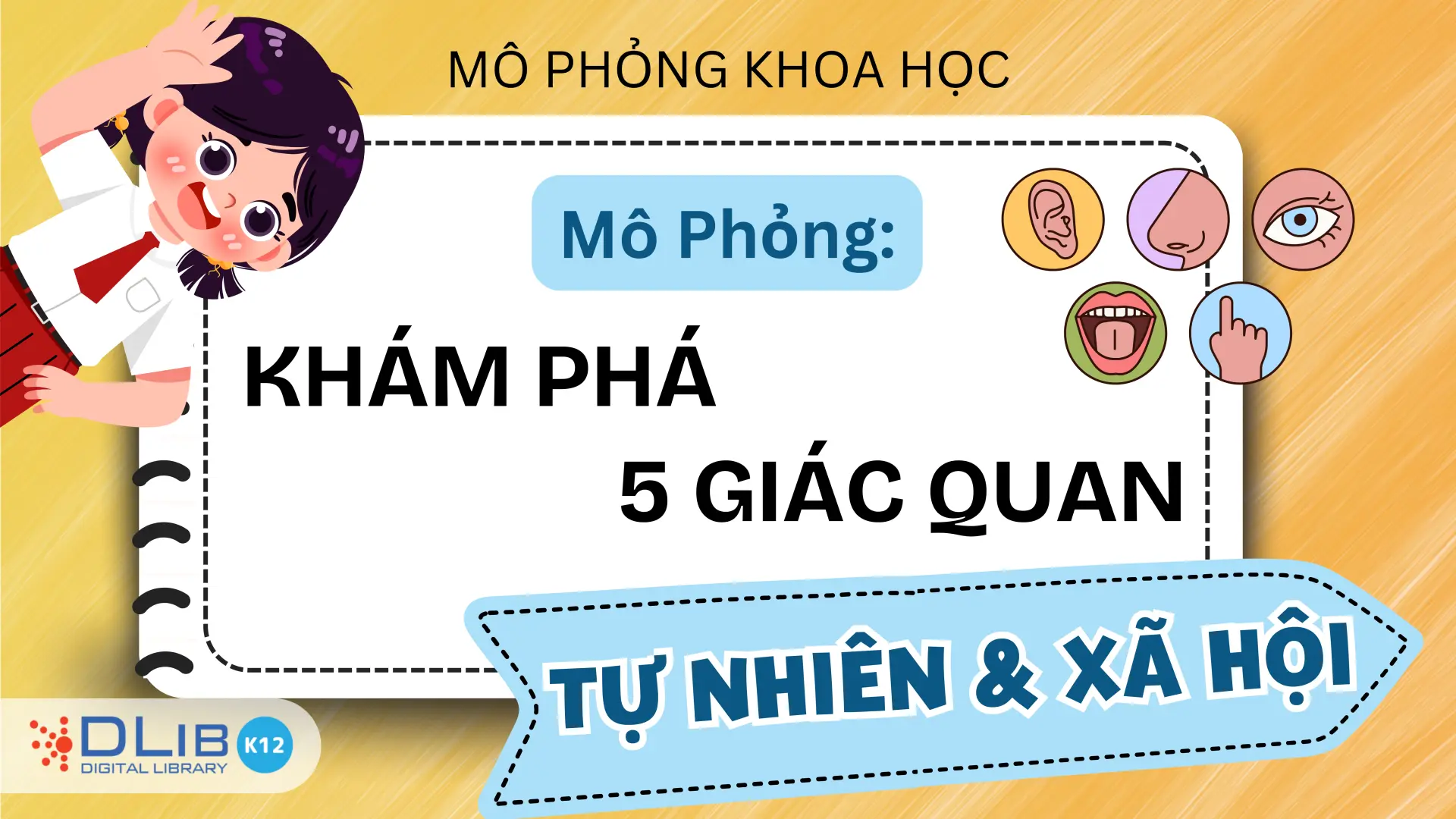 Mô Phỏng: Khám Phá Các Giác Quan Của Cơ Thể - Tự Nhiên Và Xã Hội 1