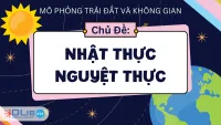 Mô Phỏng: Nhật Thực Và Nguyệt Thực