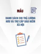 Mẫu Danh sách chi trả lương hưu và trợ cấp bảo hiểm xã hội
