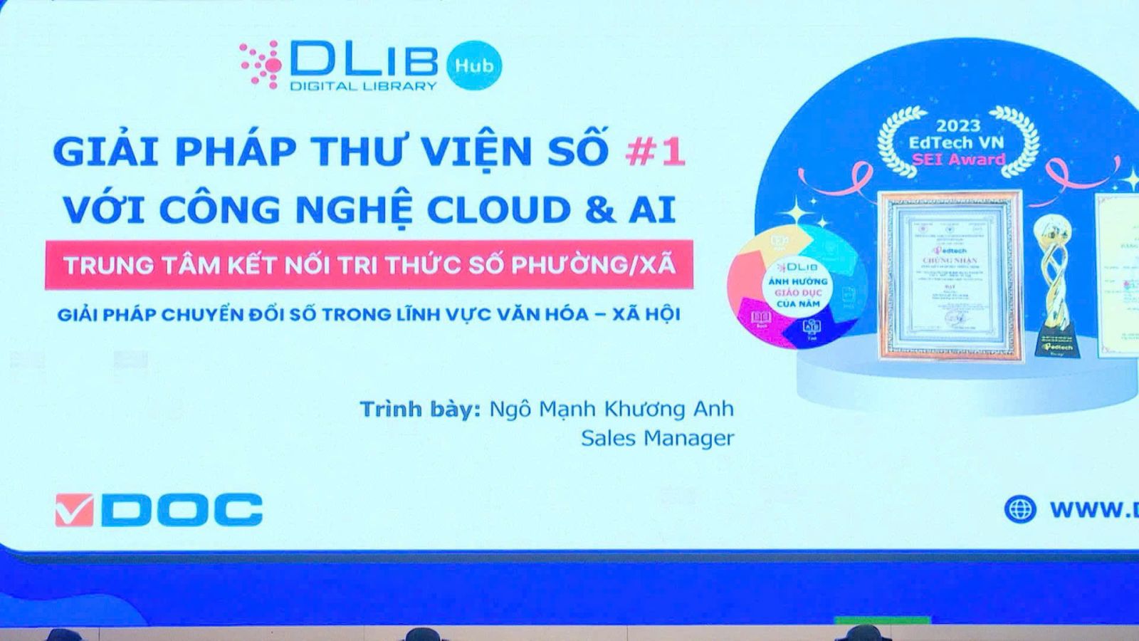 Giải pháp Thư viện số  đồng hành cùng Phường Tân Uyên chuyển đổi số trong lĩnh vực Văn hóa - Xã hội