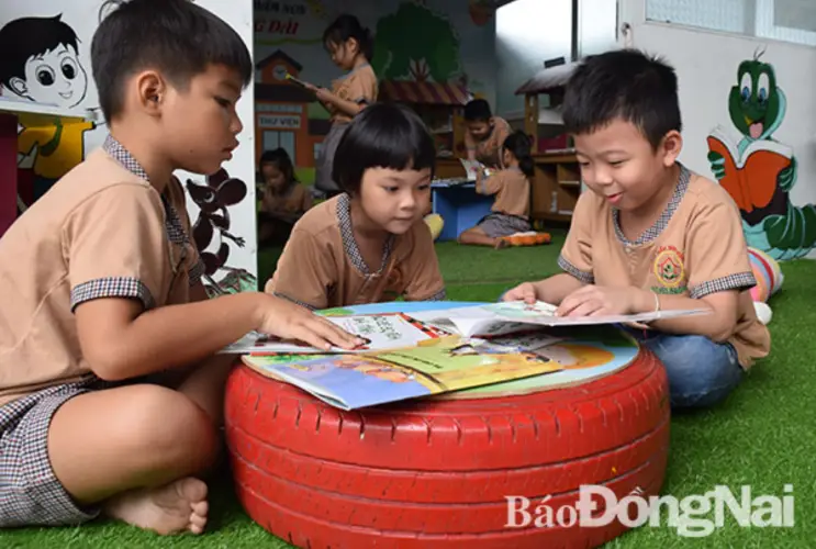 Xây dựng văn hóa đọc từ thư viện trường mầm non ở Đồng Nai