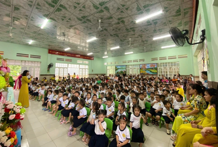 Trường Mầm non Hoa sen tưng bừng khai giảng năm học 2024-2025