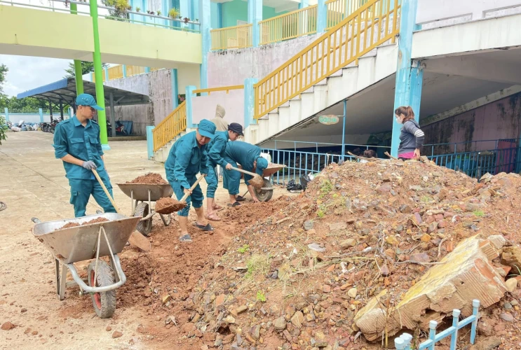Trường Mầm non Phú Bình sẵn sàng chào đón các bé bước vào năm học mới 2024-2025