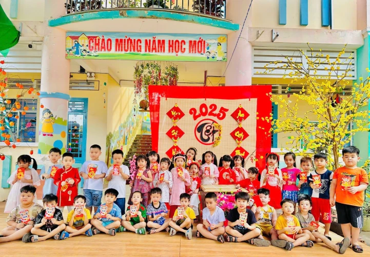 Trường Mẫu giáo Thạch Thảo tưng bừng tổ chức chương trình “Xuân yêu thương - Tết sum vầy”