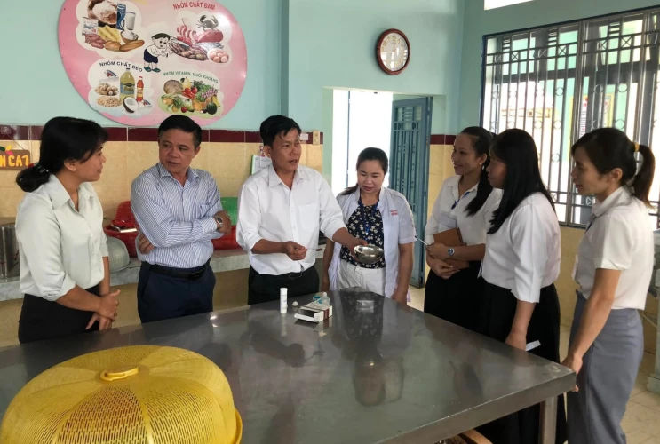 Trường Mầm Non Tuổi Thơ Được Đánh Giá Cao Trong Công Tác Bảo Đảm An Toàn Thực Phẩm