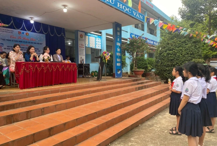 Giáo dục lý tưởng cách mạng, đạo đức, lối sống văn hóa cho thanh thiếu nhi tại liên đội THCS An Lộc