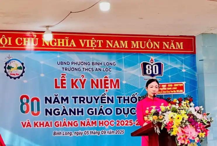 Trường THCS An Lộc Khai Giảng Năm Học 2025-2026: Vững Bước Trên Hành Trình Tri Thức