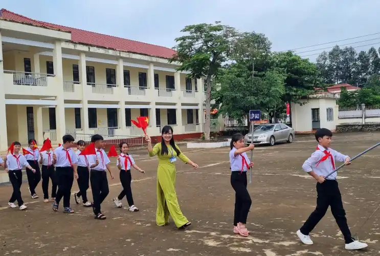 Chào Đón Năm Học Mới Tại Trường THCS Lộc Điền: Khởi Động Một Năm Học Sôi Động