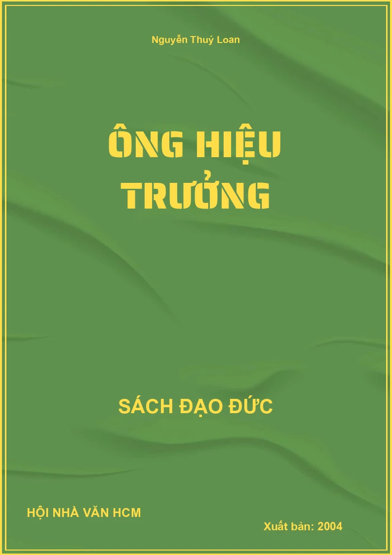 Ông Hiệu Trưởng