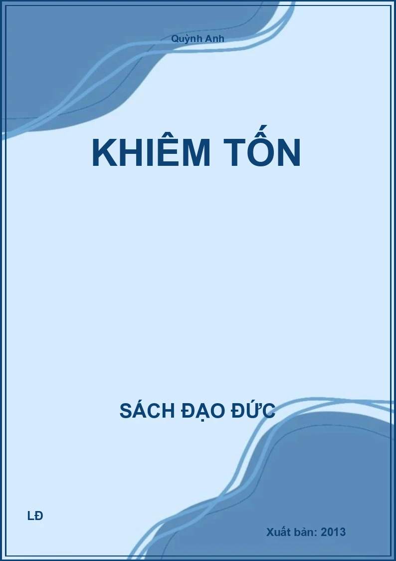 Khiêm Tốn