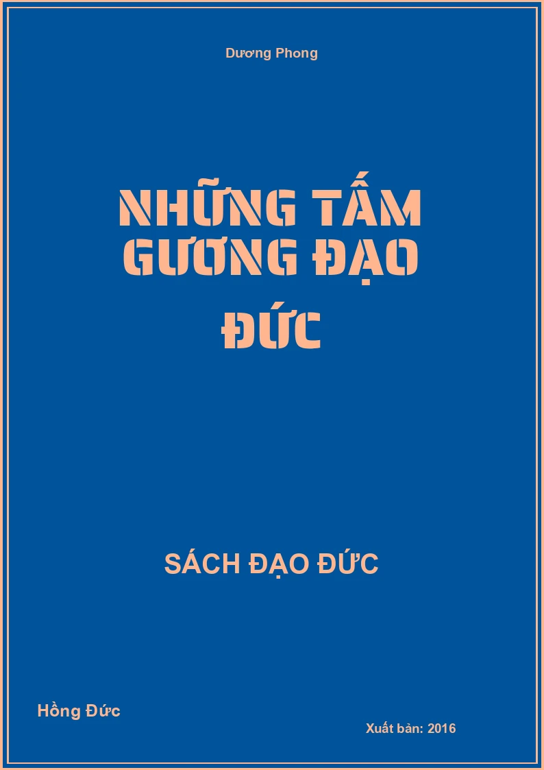 Những Tấm Gương Đạo Đức