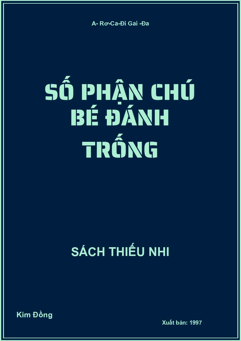 Số Phận Chú Bé Đánh Trống