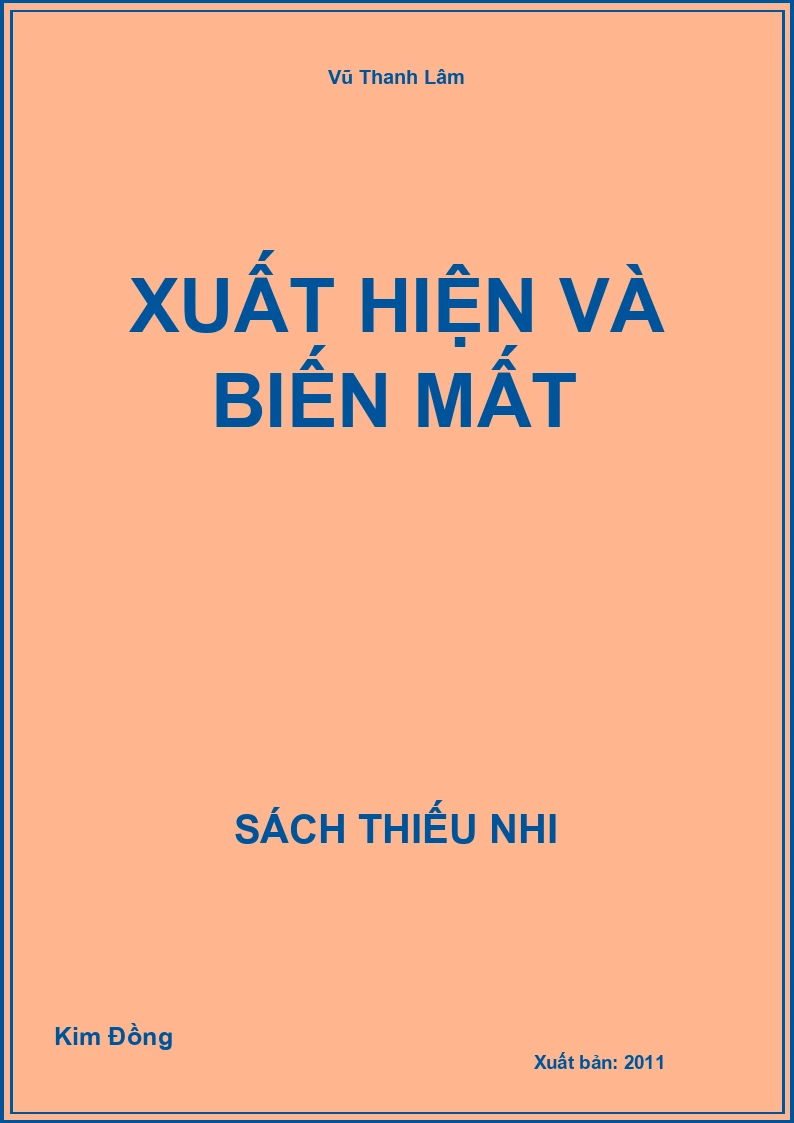Xuất Hiện Và Biến Mất