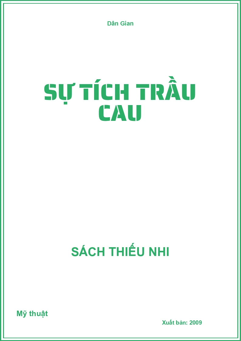 Sự Tích Trầu Cau